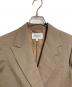 BEAUTY&YOUTH (ビューティーアンドユース) TRADITIONAL サマーウールダブルジャケット　オフィスカジュアル　セレモニー　日本製 ベージュ サイズ:36：5000円