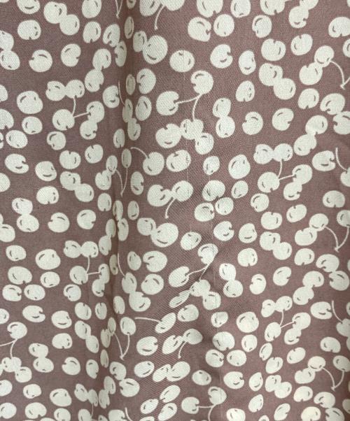 HER LIP TO（ハーリップトゥ）Her lip to (ハーリップトゥ) チェリーパターン ワンピース　ロングワンピース　総柄　さくらんぼ ピンク サイズ:Mの古着・服飾アイテム