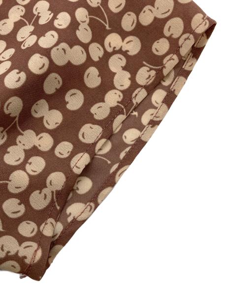 HER LIP TO（ハーリップトゥ）Her lip to (ハーリップトゥ) チェリーパターン ワンピース　ロングワンピース　総柄　さくらんぼ ピンク サイズ:Mの古着・服飾アイテム