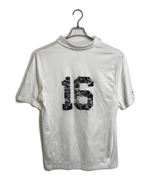 NIKE（ナイキ）NIKE (ナイキ) 【古着】00’Sゲームシャツ　プリントシャツ　半袖シャツ　サッカーシャツ　2000年代　international tap houseスポンサーロゴ ホワイト サイズ:XLの古着・服飾アイテム