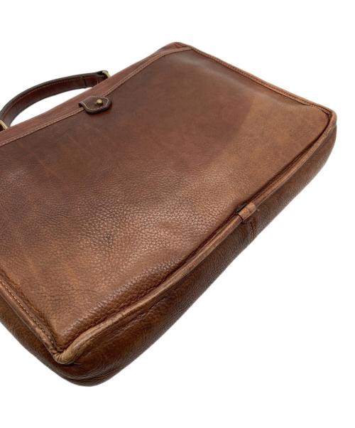 MULBERRY（マルベリー）MULBERRY (マルベリー) 【OLD】レザーブリーフケース　ビジネスバッグ　イングランド製 ブラウン サイズ:実寸参照の古着・服飾アイテム