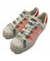 adidas（アディダス）の古着「Superstar スーパースター　カジュアルシューズ」｜ホワイト×レッド
