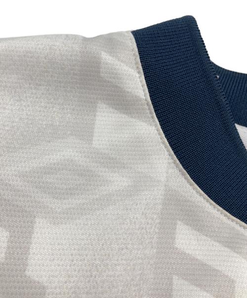 UMBRO（アンブロ）UMBRO (アンブロ) CITY BOYS FC (シティボーイズ エフシー) 417別注 game shirt  ゲームシャツ　プリントTシャツ グレー×ネイビー サイズ:Sの古着・服飾アイテム