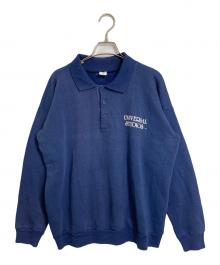 TULTEX（タルテックス）の古着「90’Sスウェットポロシャツ ９０年代　NXVT ＃ USA製 UNIVERSAL STUDIOS TM　」｜ネイビー