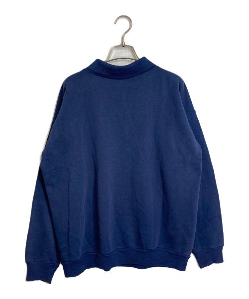 TULTEX（タルテックス）TULTEX (タルテックス) 90’Sスウェットポロシャツ ９０年代　NXVT ＃ USA製 UNIVERSAL STUDIOS TM　 ネイビー サイズ:XLの古着・服飾アイテム