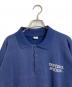 TULTEX (タルテックス) 90’Sスウェットポロシャツ ９０年代　NXVT ＃ USA製 UNIVERSAL STUDIOS TM　 ネイビー サイズ:XL：4000円