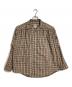 AiE（エーアイイー）の古着「Painter shirt Cotton Plaid ペインターシャツ　長袖シャツ　チェックシャツ　USA製　オーバーサイズ」｜ベージュ