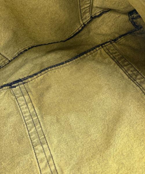 FUCKING AWESOME（ファッキンオーサム）FUCKING AWESOME (ファッキンオーサム) イエロープリントトートバッグ　コットントートバッグ イエロー サイズ:実寸参照の古着・服飾アイテム