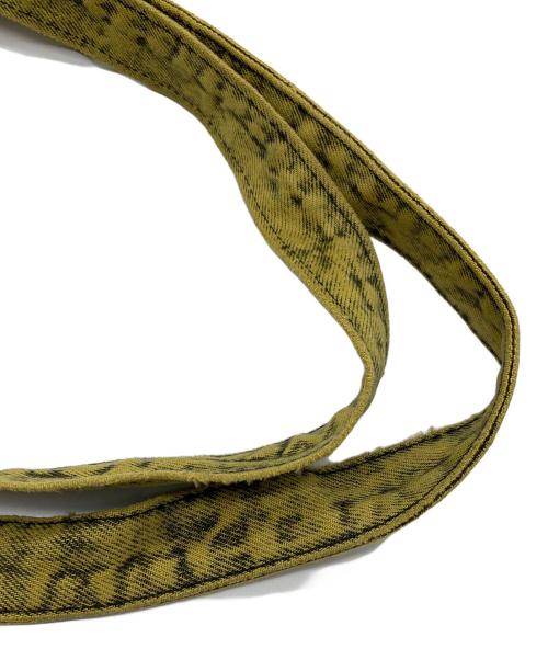 FUCKING AWESOME（ファッキンオーサム）FUCKING AWESOME (ファッキンオーサム) イエロープリントトートバッグ　コットントートバッグ イエロー サイズ:実寸参照の古着・服飾アイテム