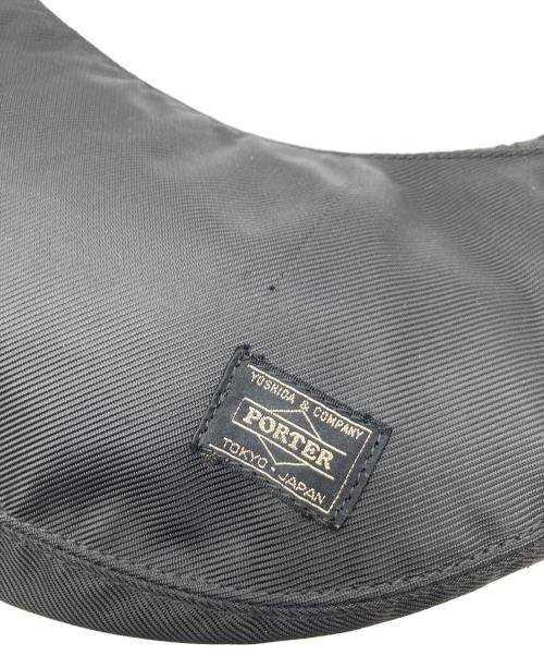 PORTER（ポーター）PORTER (ポーター) ROUND SHOULDER BAG(S)  ラウンドショルダーバッグ   日本製 ブラック サイズ:実寸参照の古着・服飾アイテム