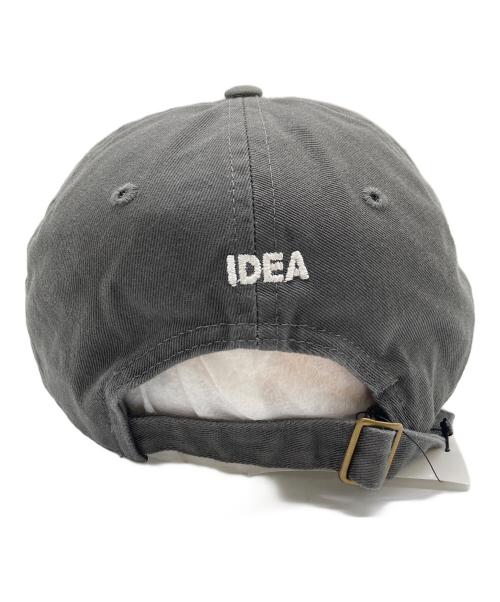 idea books（アイディアブックス）idea books (アイディアブックス) TECHNOIS MY BOY FRIEND CAP キャップ　テクノワ マイボーイフレンド キャップ グレー サイズ:実寸参照の古着・服飾アイテム