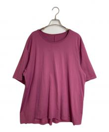 KANATA（カナタ）の古着「半袖カットソー　コットンTシャツ　always cut saw 半袖」｜パープル