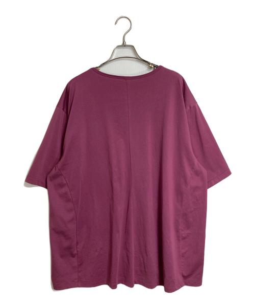 KANATA（カナタ）KANATA (カナタ) 半袖カットソー　コットンTシャツ　always cut saw 半袖 パープル サイズ:FREEの古着・服飾アイテム