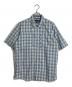 Patagonia（パタゴニア）の古着「半袖チェックシャツ」｜スカイブルー
