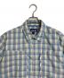 Patagonia (パタゴニア) 半袖チェックシャツ スカイブルー サイズ:M：5000円