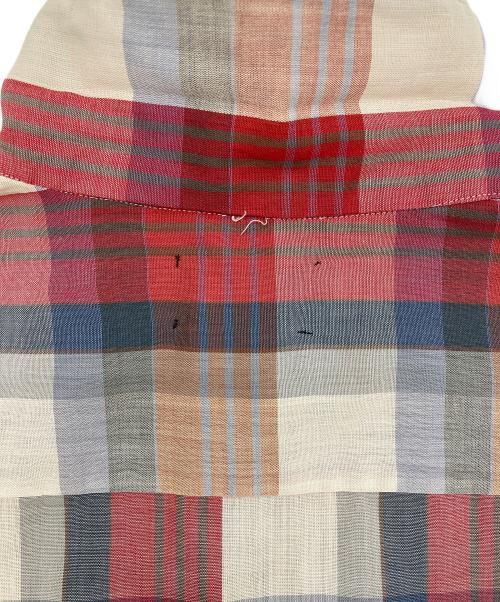 TOWN CRAFT（タウンクラフト）TOWN CRAFT (タウンクラフト) 【古着】60’S 半袖チェックシャツ 開襟シャツ オープンカラーシャツ　60年代 レッド サイズ:Lの古着・服飾アイテム