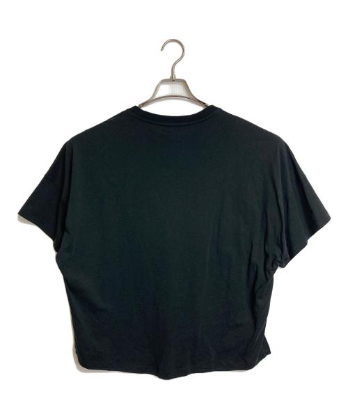 LOEWE（ロエベ）LOEWE (ロエベ) ANAGRAM アナグラム クロップド Tシャツ　半袖カットソー　Tee ブラック サイズ: Sの古着・服飾アイテム