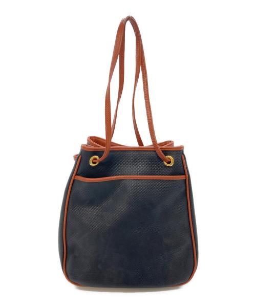 BOTTEGA VENETA（ボッテガベネタ）BOTTEGA VENETA (ボッテガベネタ) ヴィンテージハンドバッグ　トートバッグ　イタリア製 ブラック サイズ:実寸参照の古着・服飾アイテム