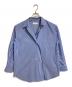 SLOBE IENA（スローブ イエナ）の古着「ニュアンスシャツ　長袖シャツ　オフィスカジュアル　セレモニー」｜ホワイト×ブルー