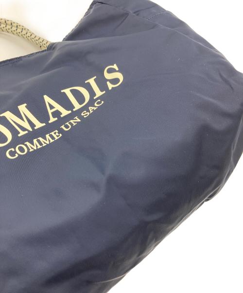 NOMADIS（ノマディス）NOMADIS (ノマディス) SAC2 WIDE トートバッグ ネイビー サイズ:実寸参照の古着・服飾アイテム