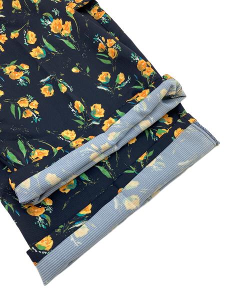 IENA（イエナ）IENA (イエナ) アソートフラワーパンツ　フラワープリント　花柄　セレモニー ネイビー サイズ:40の古着・服飾アイテム