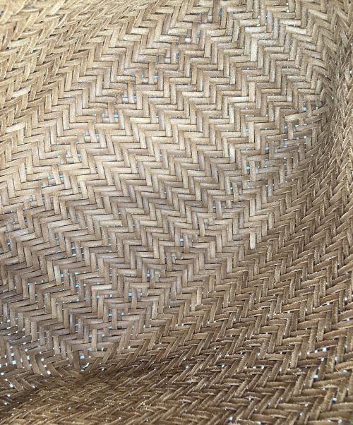 SAINT CHRISTOPHER（セント クリストファー）SAINT CHRISTOPHER (セント クリストファー) ドラゴンディフュージョン トートバッグ　編み上げ ブラウン サイズ:実寸参照の古着・服飾アイテム