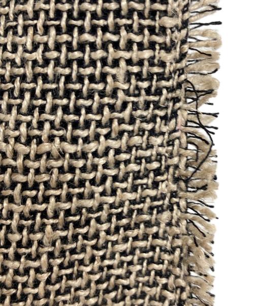 Spick and Span（スピック＆スパン）Spick and Span (スピックアンドスパン) リネンツイードベスト　ジレ　麻　日本製 ベージュ サイズ:実寸参照の古着・服飾アイテム