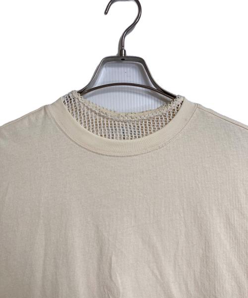 MAISON SPECIAL（メゾンスペシャル）MAISON SPECIAL Multiway Mesh Fabric Layered T-shirt  マルチウェイメッシュファブリックレイヤードTシャツ　ロングスリーブカットソー　半袖カットソー　Tシャツ　Tee   重ね着の古着・服飾アイテム