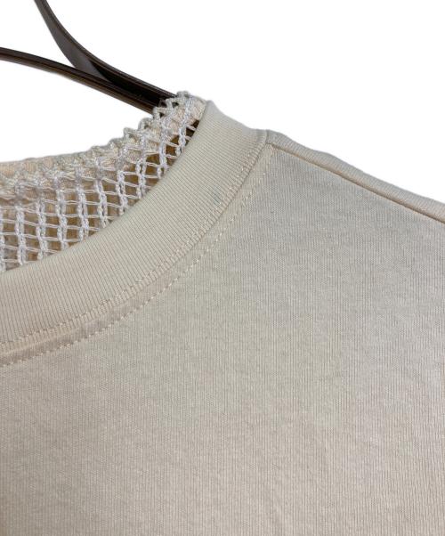 MAISON SPECIAL（メゾンスペシャル）MAISON SPECIAL Multiway Mesh Fabric Layered T-shirt  マルチウェイメッシュファブリックレイヤードTシャツ　ロングスリーブカットソー　半袖カットソー　Tシャツ　Tee   重ね着の古着・服飾アイテム