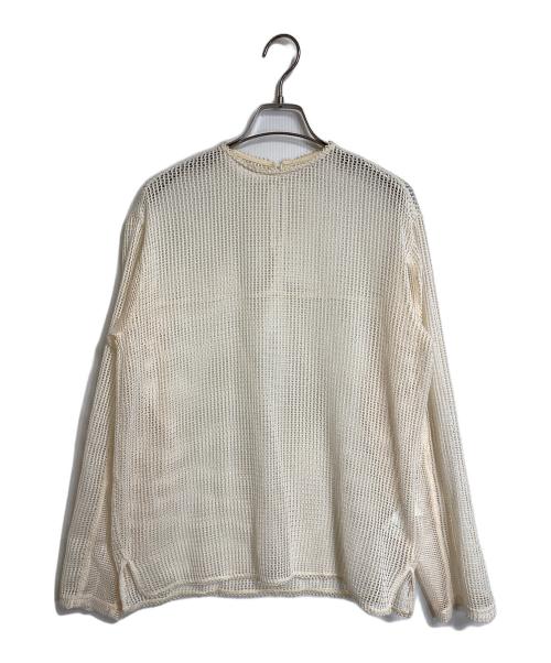 MAISON SPECIAL（メゾンスペシャル）MAISON SPECIAL Multiway Mesh Fabric Layered T-shirt  マルチウェイメッシュファブリックレイヤードTシャツ　ロングスリーブカットソー　半袖カットソー　Tシャツ　Tee   重ね着の古着・服飾アイテム