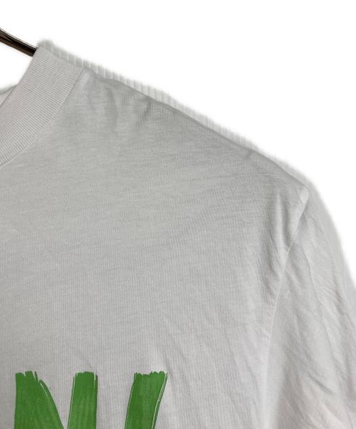 MARNI（マルニ）MARNI (マルニ) プリントTシャツ　ロゴTシャツ　半袖　S/S  Tee  ポルトガル製 ホワイト サイズ:38の古着・服飾アイテム