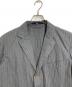 45R (フォーティファイブ・アール) ストライプジャケット　アウター　ライトアウター　薄手ジャケット　日本製 グレー サイズ:5：5000円