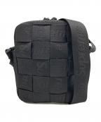 SUPREMEシュプリーム）の古着「Woven Shoulder Bag ウォーブンショルダーバッグ　24SS」｜ブラック