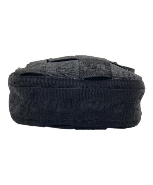 SUPREME（シュプリーム）SUPREME (シュプリーム) Woven Shoulder Bag ウォーブンショルダーバッグ　24SS ブラック サイズ:実寸参照の古着・服飾アイテム