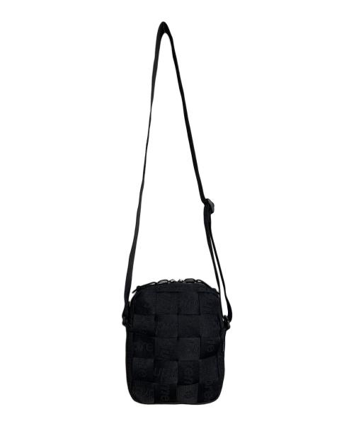 SUPREME（シュプリーム）SUPREME (シュプリーム) Woven Shoulder Bag ウォーブンショルダーバッグ　24SS ブラック サイズ:実寸参照の古着・服飾アイテム