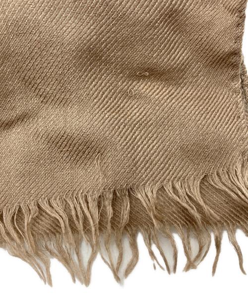 LORO PIANA（ロロピアーナ）LORO PIANA (ロロピアーナ) カシミヤ シルク ストール　イタリア製 ベージュ サイズ:実寸参照の古着・服飾アイテム