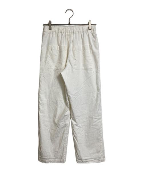 SLOBE IENA（スローブ イエナ）SLOBE IENA (スローブ イエナ) レーヨンリネン イージーパンツ ホワイト サイズ:38の古着・服飾アイテム
