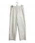 SLOBE IENA（スローブ イエナ）の古着「レーヨンリネン イージーパンツ」｜ホワイト