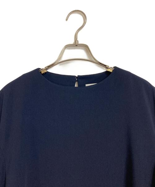 ADORE（アドーア）ADORE (アドーア) クレール ジョーゼット ブラウス ネイビー サイズ:38の古着・服飾アイテム