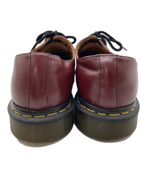 Dr.Martens（ドクターマーチン）Dr.Martens (ドクターマーチン) 3ホールシューズ　ドレスシューズ レッド サイズ:UK8の古着・服飾アイテム