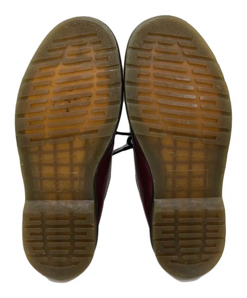 Dr.Martens（ドクターマーチン）Dr.Martens (ドクターマーチン) 3ホールシューズ　ドレスシューズ レッド サイズ:UK8の古着・服飾アイテム