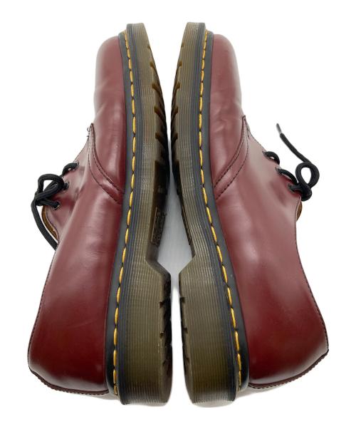 Dr.Martens（ドクターマーチン）Dr.Martens (ドクターマーチン) 3ホールシューズ　ドレスシューズ レッド サイズ:UK8の古着・服飾アイテム