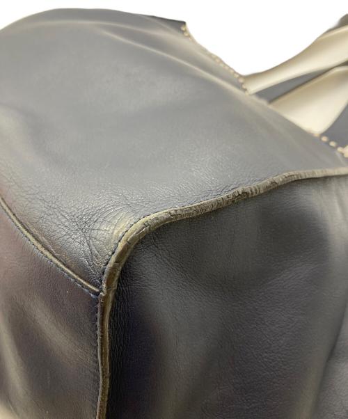 J&M DAVIDSON（ジェイ＆エム デヴィッドソン）J&M DAVIDSON (ジェイ＆エム デヴィッドソン) ベルミニスタッズトートバッグ　セレモニー ネイビー サイズ:実寸参照の古着・服飾アイテム