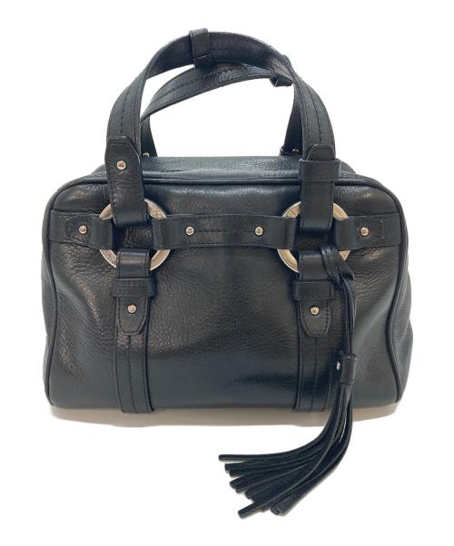 BALLY（バリー）BALLY (バリー) ミニボストンバッグ　ミニバッグ　ハンドバッグ　 ブラック サイズ:実寸参照の古着・服飾アイテム