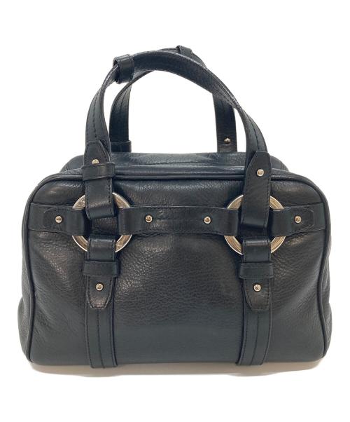 BALLY（バリー）BALLY (バリー) ミニボストンバッグ　ミニバッグ　ハンドバッグ　 ブラック サイズ:実寸参照の古着・服飾アイテム