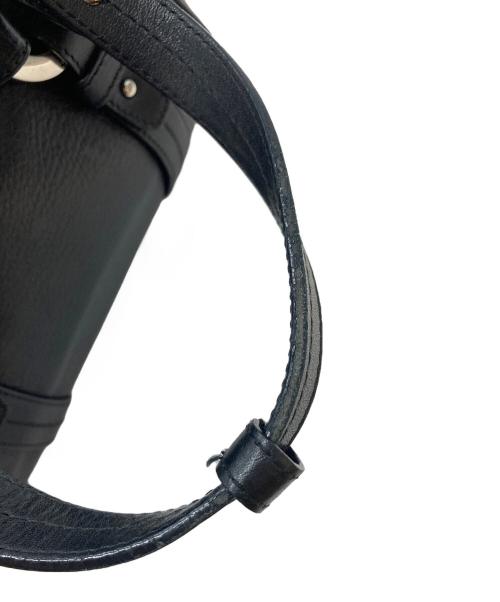 BALLY（バリー）BALLY (バリー) ミニボストンバッグ　ミニバッグ　ハンドバッグ　 ブラック サイズ:実寸参照の古着・服飾アイテム