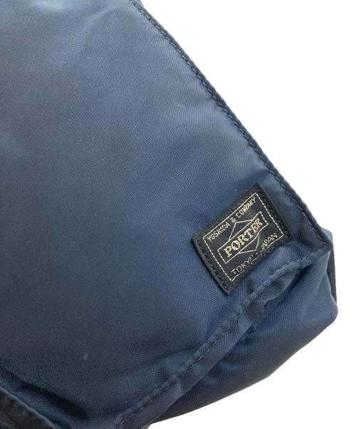 PORTER（ポーター）PORTER (ポーター) 2WAY HELMET BAG  ヘルメットバッグ　ショルダーバッグ　ハンドバッグ　2WAYバッグ　日本製 ネイビー(アイアンブルー) サイズ:実寸参照の古着・服飾アイテム