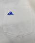 中古・古着 adidas (アディダス) Noah (ノア) バックロゴポケットTシャツ ホワイト×ブルー サイズ:L：4500円