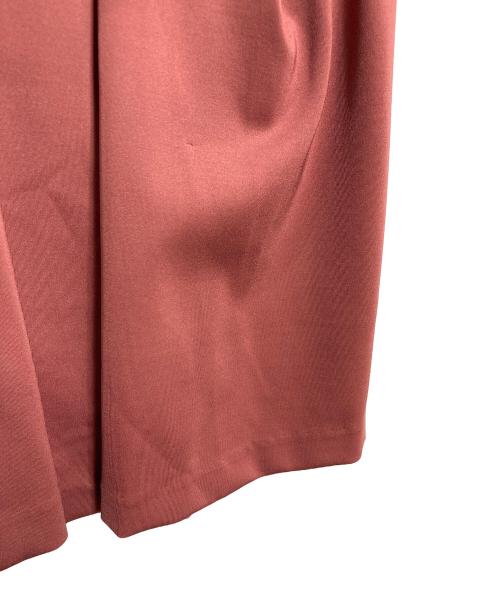 ADORE（アドーア）ADORE (アドーア) ネオプレーンダンボールワンピース　ロングワンピース　マキシワンピース　日本製 レッド サイズ:38の古着・服飾アイテム