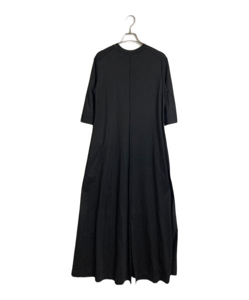 COCUCA（コキュカ）COCUCA (コキュカ) NEWジャージワンピース ロングワンピース　マキシワンピース　ロングドレス　日本製 ブラックの古着・服飾アイテム